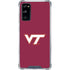 Virginia Tech Maroon Galaxy S20 FE Clear Case